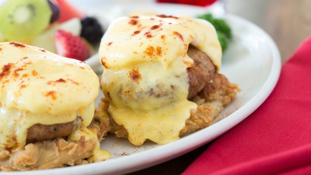 Sea Captain's House Crab Cake Benedict