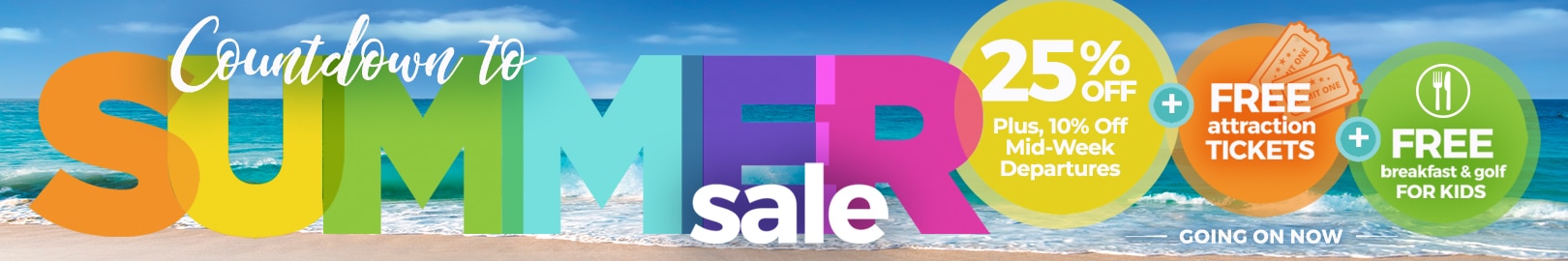2024 Countdown to Summer Sale - Save up to 35%