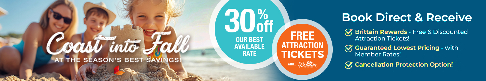 Coast into Fall Sale - Save 30%