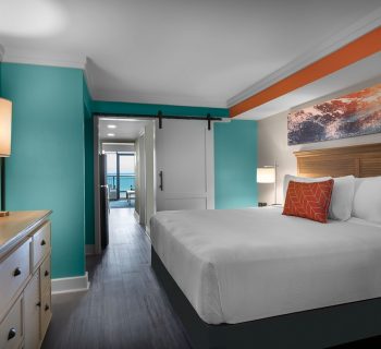 Grande Cayman Oceanfront King Suite Bedroom