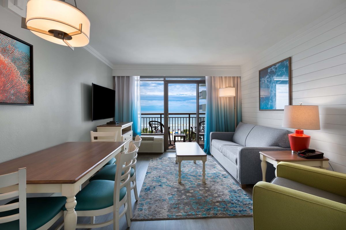 Grande Cayman Oceanfront King Suite Living Room Grande Cayman Oceanfront King Suite Living Room
